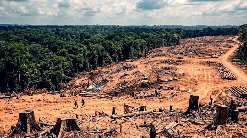 Amazon Deforestation at 17%: The Point of No Return Is Three Steps Away