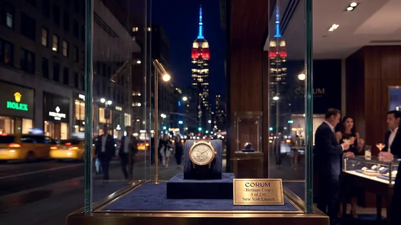 Corum Heritage Coin: The Watch Marking America's 250th An... - Foto 2