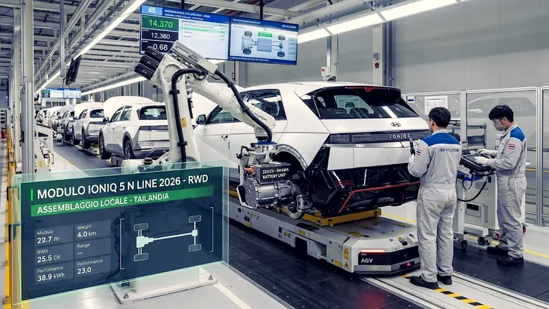 Hyundai Opens EV Hub in Thailand: IONIQ 5 N Line 2026 Ass... - Foto 2