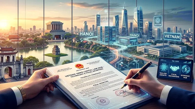 Vietnam Capital Law 2026: Hanoi Bets on Technology and Tax Incentives
