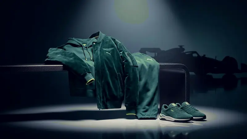 PUMA x Aston Martin: The Homecoming Velvet Capsule