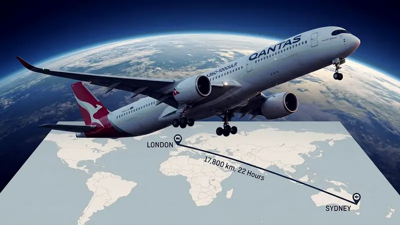Qantas Project Sunrise: The Non-Stop Sydney–London Flight Aboard the Airbus A350-1000ULR