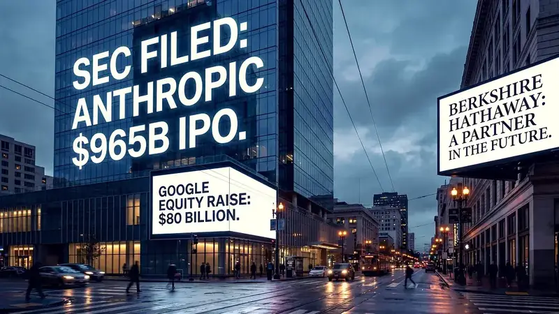 Anthropic's $965 Billion IPO, Google's $80B Raise, and the AI Arms Race Nobody Can Stop