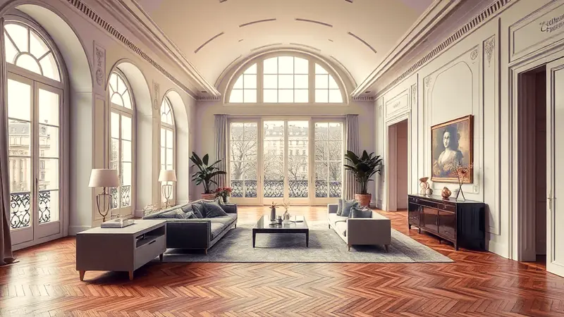 Haussmannian Renovation in Paris by Stéphanie Coutas